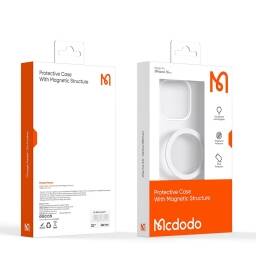 CASE MAGNETICO MCDODO PARA IPHONE 16 PRO (TRANSPARENTE) (PC-4922)