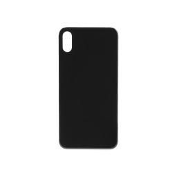 TAPA TRASERA IPHONE X (NEGRO) (SLENS)