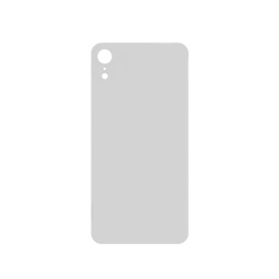 TAPA TRASERA IPHONE XR (BLANCO) (S/LENS)