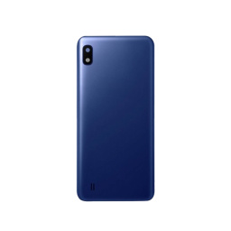 TAPA TRASERA PARA SAMSUNG A105 (AZUL) (C/LENS)