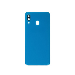 TAPA TRASERA PARA SAMSUNG A305 (AZUL) (C/LENS)