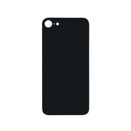 TAPA TRASERA IPHONE SE 2020 (NEGRO) (S/LENS)