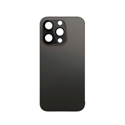 TAPA TRASERA IPHONE 14 PRO (NEGRO) (S/LENS)